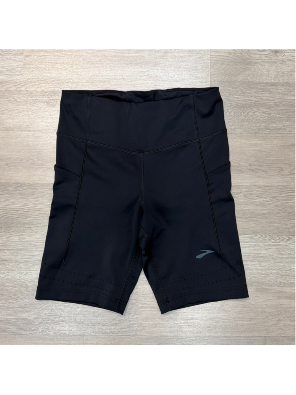 Brooks Running 8” Method Shorts Black Sz Medium!